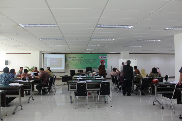 Pelatihan Asesor 1-2 Oktober 2015